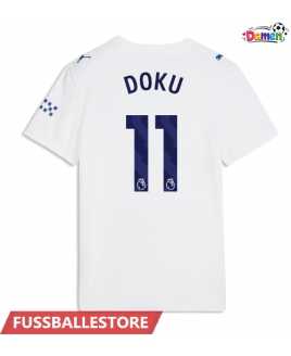 Günstige Manchester City Jeremy Doku #11 3rd trikot Damen 2026-27 Kurzarm